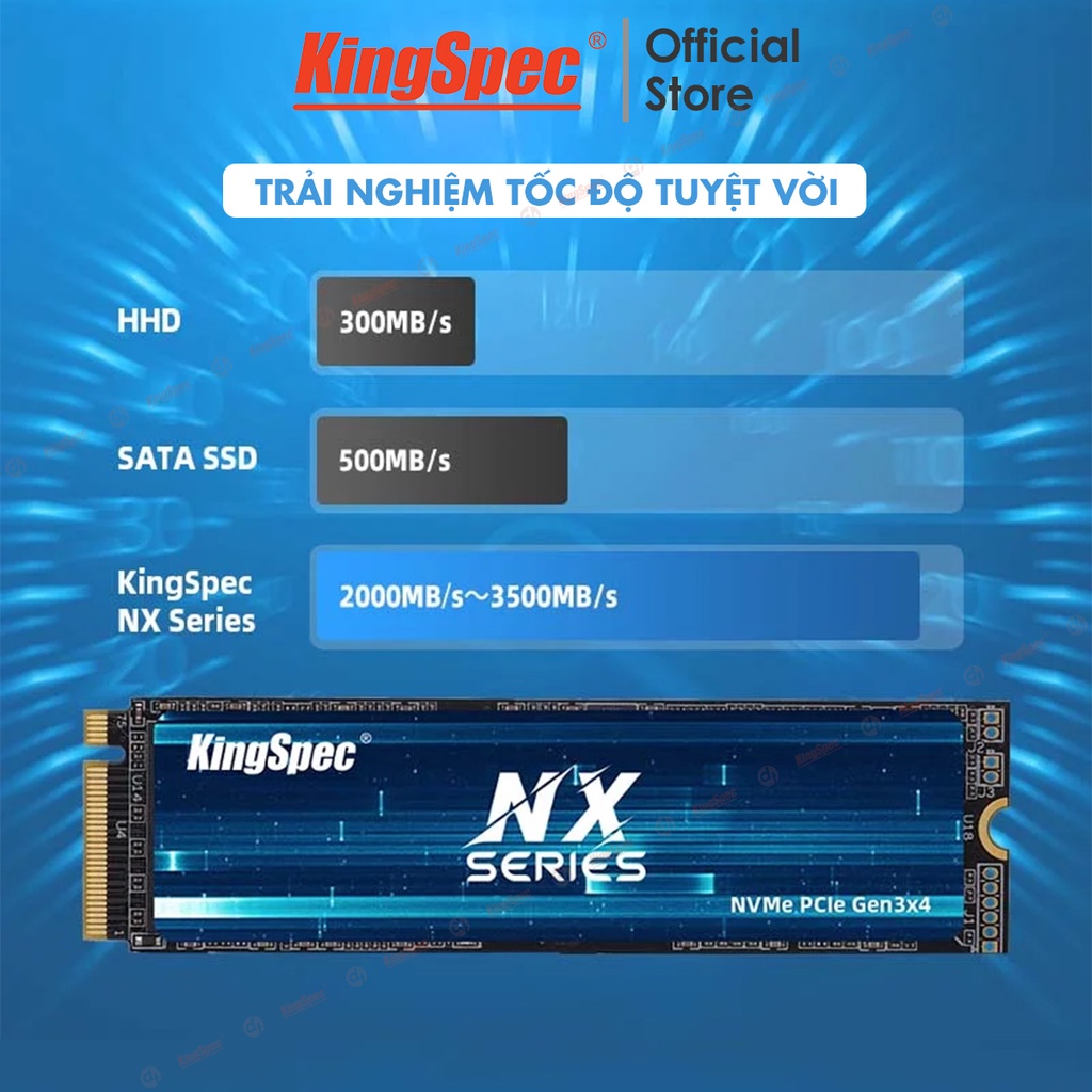 Ổ cứng SSD KingSpec M2 NVMe | NX - Hàng Chính Hãng | BigBuy360 - bigbuy360.vn