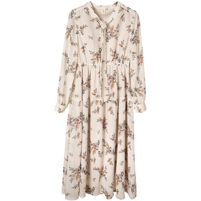 NRVP Đầm Hoa Tay Dài Thời Trang Dành Cho Nữ