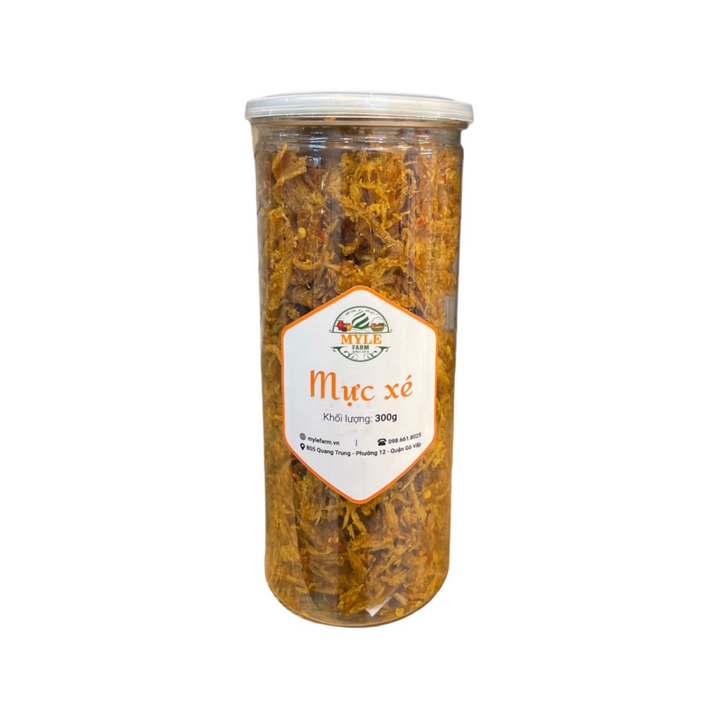 Mực xé cay (300g)