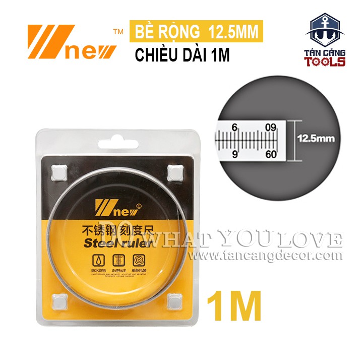 Thước Dán 1 / 2.5 m Hai Chiều Wnew ( 1 Cuộn )