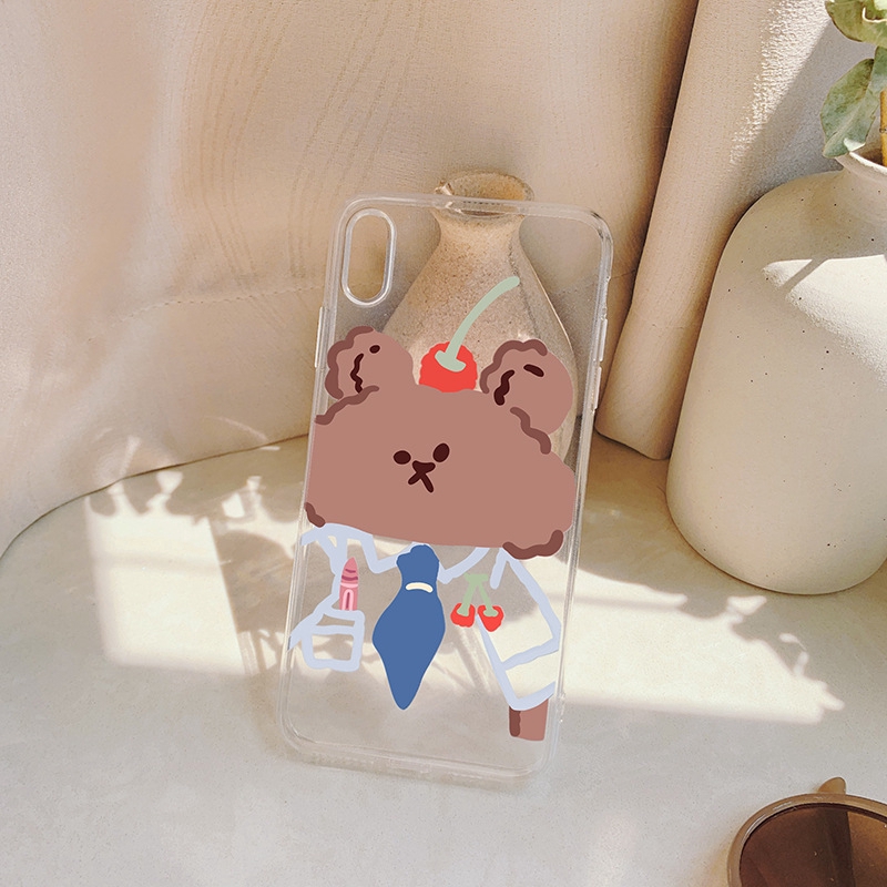 Ốp điện thoại in hình hoạt hình dễ thương cho Iphone 5/5S/6/6plus/6S/6S plus/6/7/7plus/8/8plus/X/XS/XS Max/11 169 | BigBuy360 - bigbuy360.vn