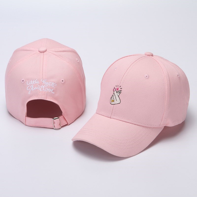 Mũ Lưỡi Trai LINJW Thêu Họa Tiết Chữ Sành Điệu Hợp Thời Trang