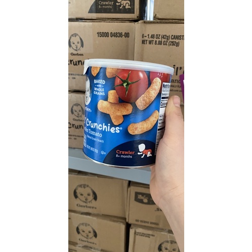 Bánh Gerber lùn dạng que cho bé từ 8m+