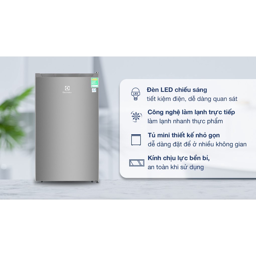 Tủ lạnh mini 94 Lít Electrolux EUM0930AD-VN Điện Máy Hải Đăng HN cho phòng trọ,nhà nghỉ,khách sạn, đựng mỹ phẩm, trữ sữa