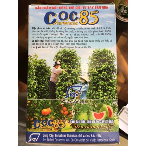 ( HOT ) Thuốc trừ nấm bệnh COC 85 cho cây-đặc trị đen thân hoa hồng, sương tren cây cảnh