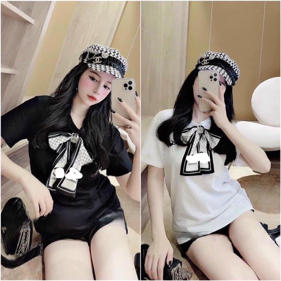 [RẺ VÔ ĐỊCH Áo phông kèm tag nơ khuy cài xinh xắn-HTCBIKINI | BigBuy360 - bigbuy360.vn