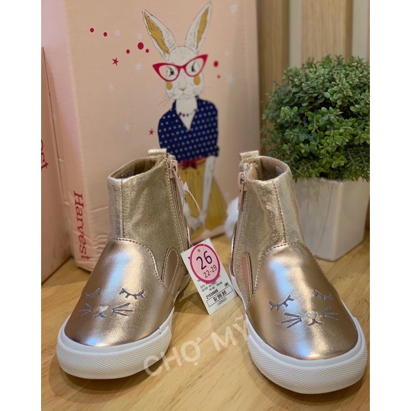 Boot Harvest ánh vàng mùa đông bé gái