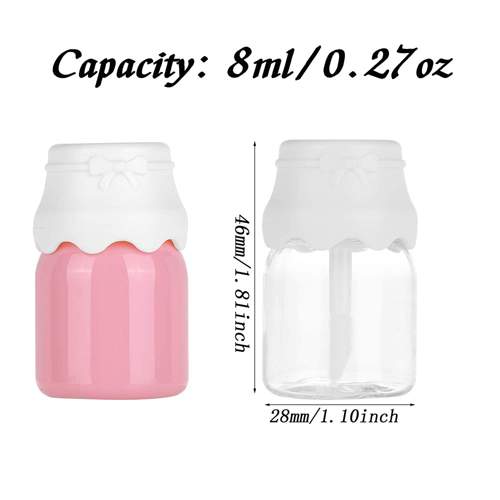 [Hàng mới về] Lọ rỗng dùng đựng son môi dung tích 8ml tiện lợi