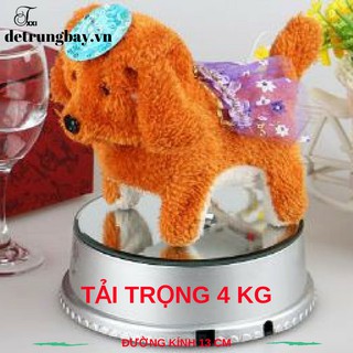 Đế xoay trưng bày sản phẩm cắm điện - trọng tải 4 kg - 14 cm