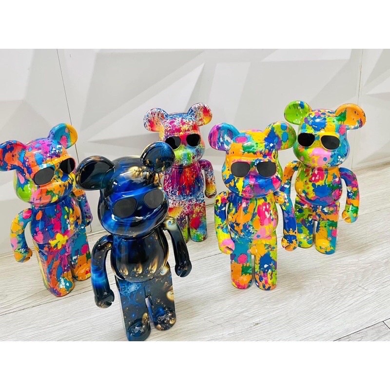 Loa Bluetooth B5+ Bearbrick Kaws B5 Plus Hình Gấu, Âm Thanh Sống Động, Nghe Nhạc Cực Hay Bảo Hành 12 Tháng