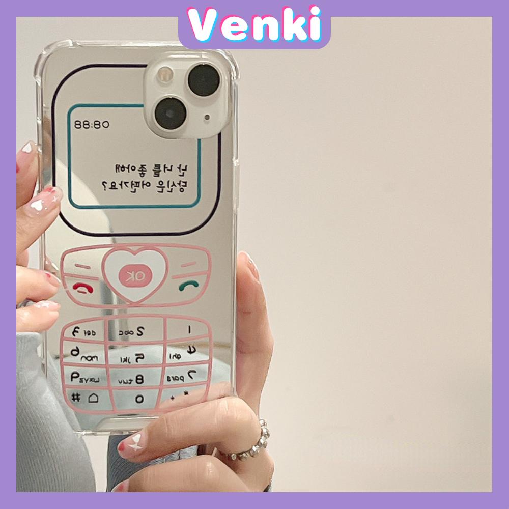 Ốp điện thoại acrylic đệm khí chống sốc kiểu gương trang điểm thích hợp cho IPHONE 11 13 PRO MAX 12 PRO MAX 7 PLUS XR