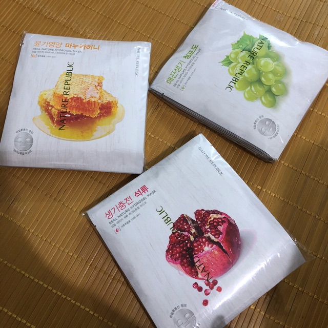 Mặt nạ Real Nature Hydrogel Mask