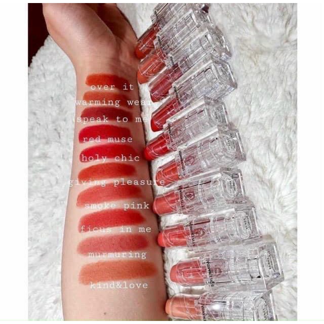 Son Thỏi Lì vỏ trong 3CE Soft Matte Lipstick, Date 2024