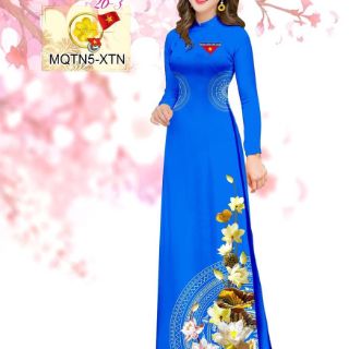 Vải áo dài in 3D đoàn (tằm ý)