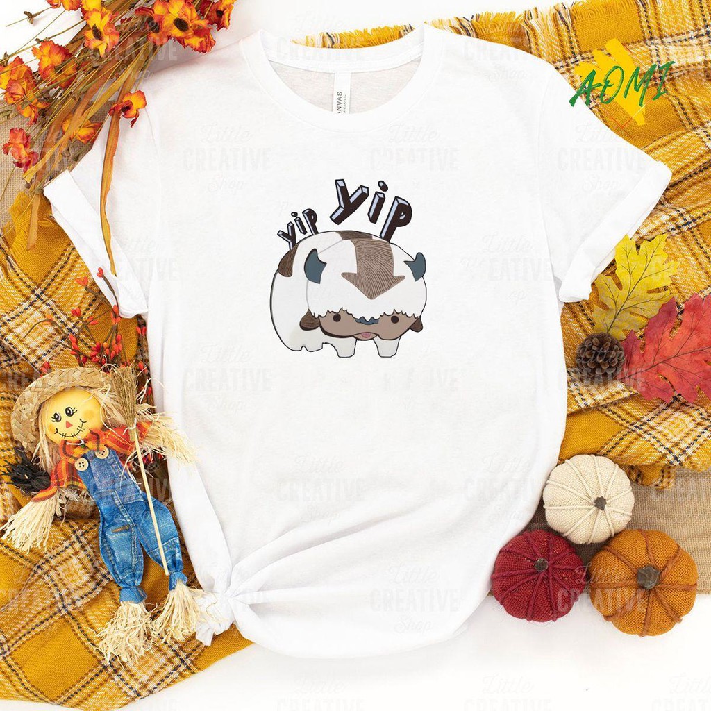 ÁO THUN UNISEX AOMI TAN SUU YIP YIP TRÂU DỄ THƯƠNG TAY NGẮN TAY LỠ NAM NỮ CHẤT LƯỢNG CAO