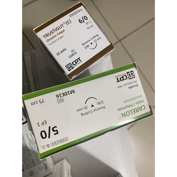 Chỉ catgut 6/0 - Catgut 6/0 CPT - Catgut6/0 - Chỉ CPT
