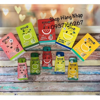 Kẹo Play Thái Lan dạng bịch 5 vị (dưa hấu, táo, xoài, chanh muối, xí muội)