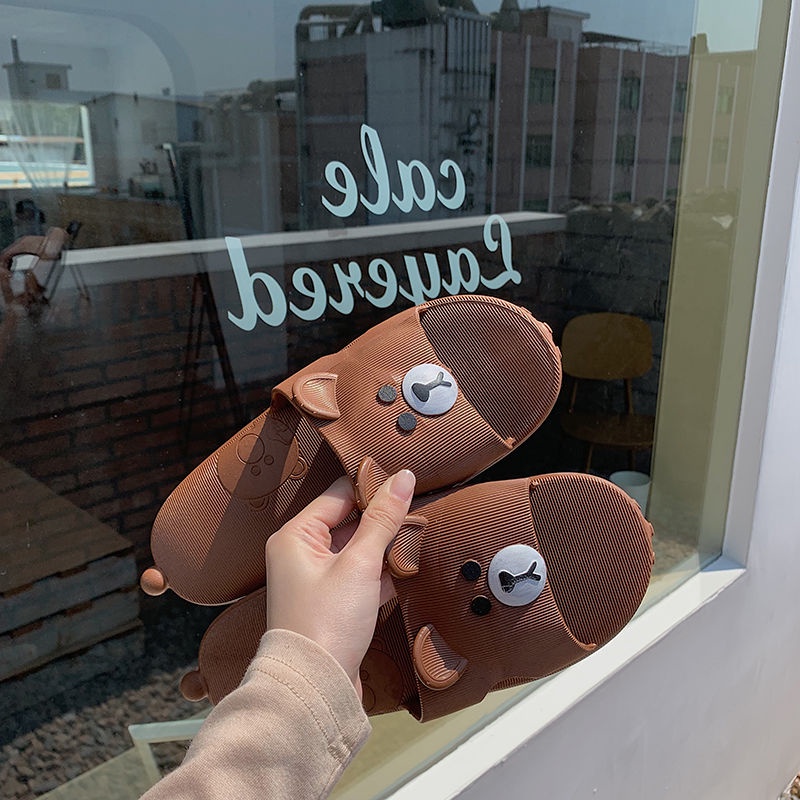 Dép cao su đi trong nhà và ngoài trời chống trượt mùa hè cho nữ