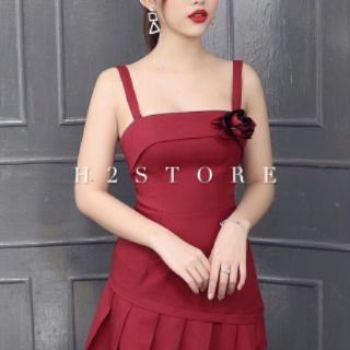 Váy đuôi cá xếp ly