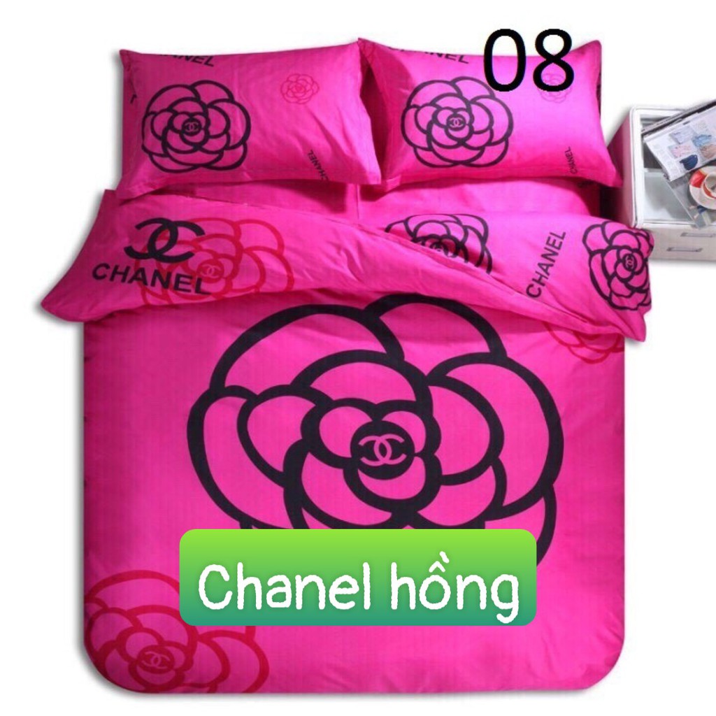 (free ship) SÉT POLY NHẬP CHANEL HỒNG