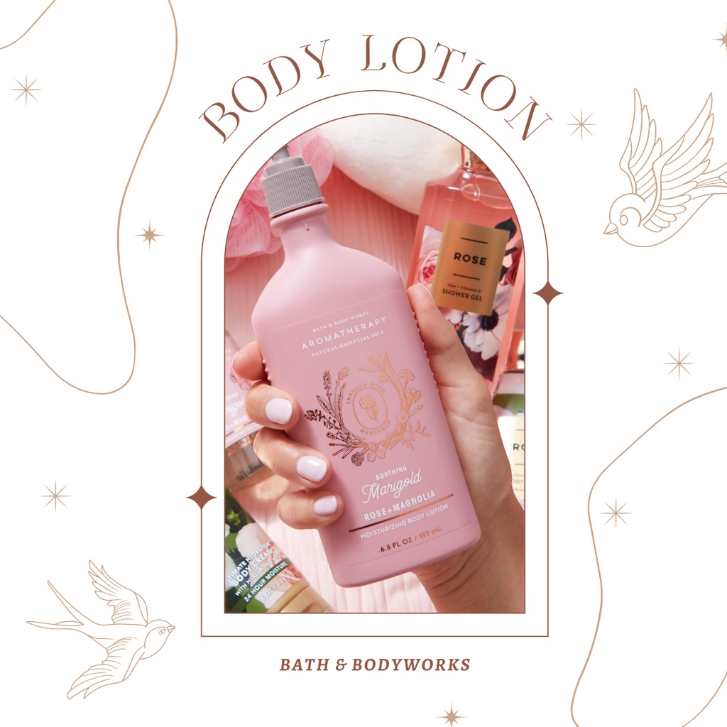 Lotion dưỡng thể Bath & Bodyworks dòng Aromatherapy