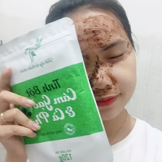 Cám gạo cafe