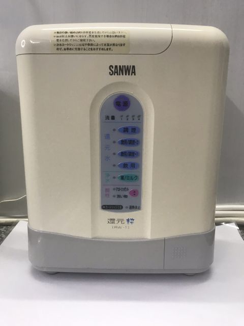 Máy lọc nước điện giải ion kiềm Nhật Bản Trim Ti-8000, Sanwa RW -1.