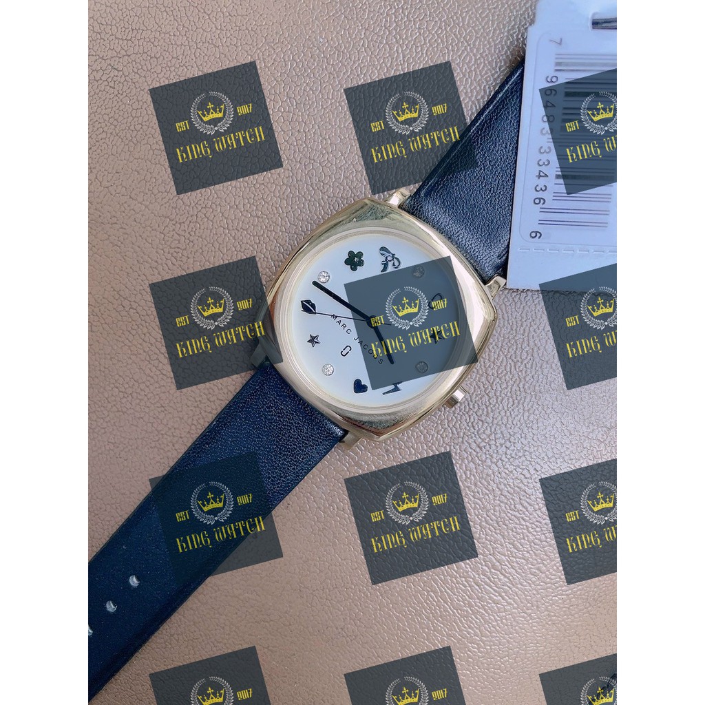Đồng hồ nữ marc jacobs mandy size 34mm - dây da - 6 màu
