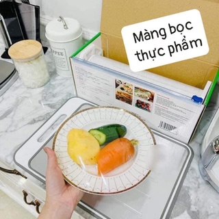 Màng bọc thực phẩm 30cm x 450, Màng bọc dai dễ bám