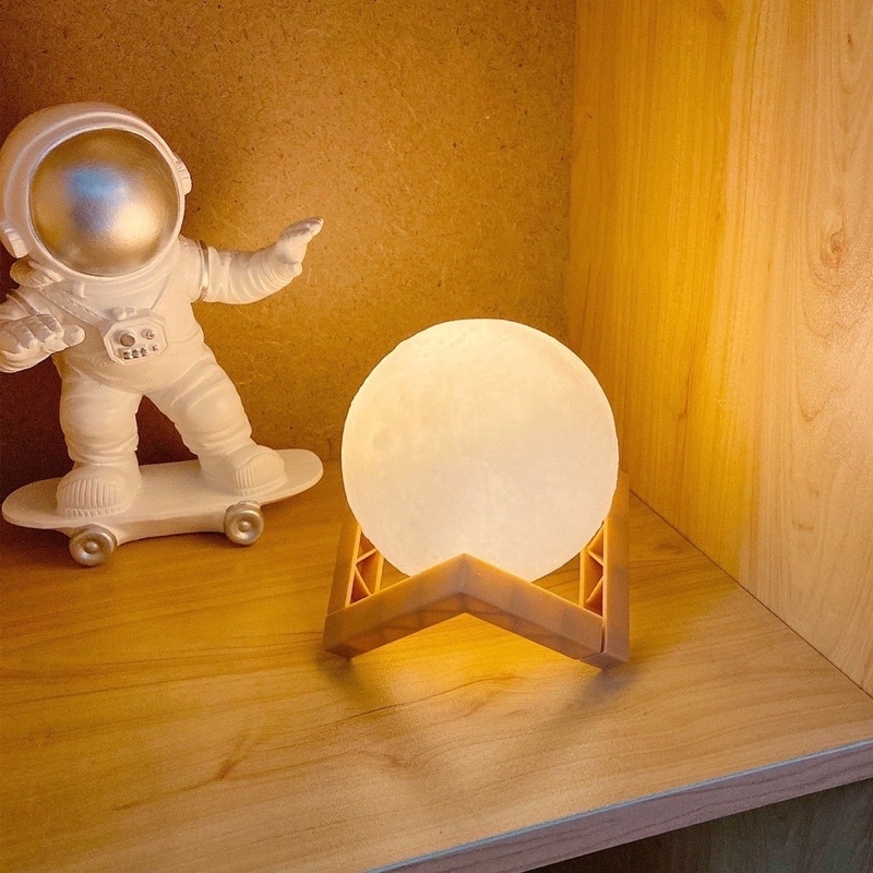 Đèn ngủ mặt trăng 3D để bàn