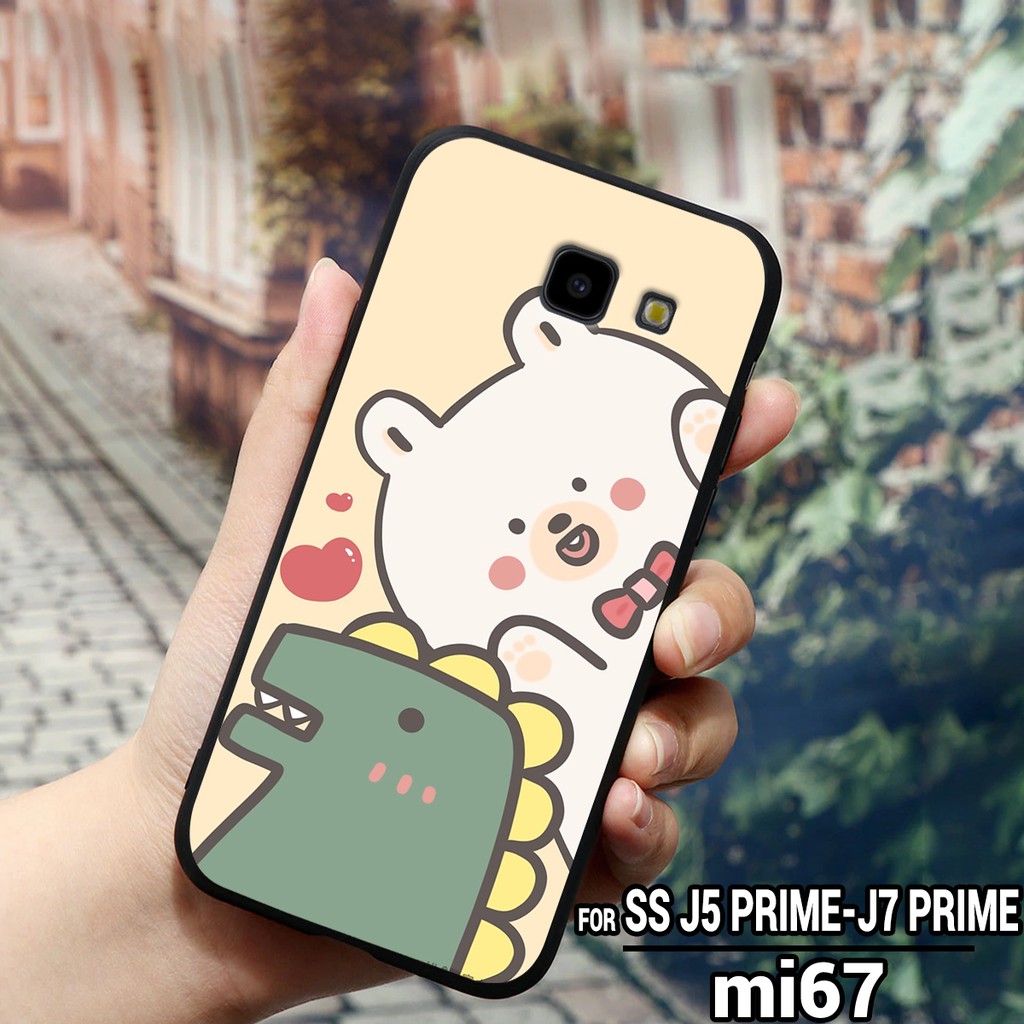 Ốp lưng SAMSUNG J5 Prime - J7 Prime - J4 Plus - J4 Core in hình khủng long cute