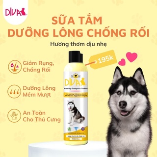 Sữa tắm cao cấp DIVA dành cho chó mèo 260ml-400ml