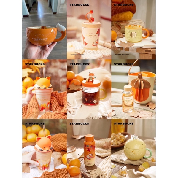 Bộ sưu tập cốc Starbucks thu chính hãng
