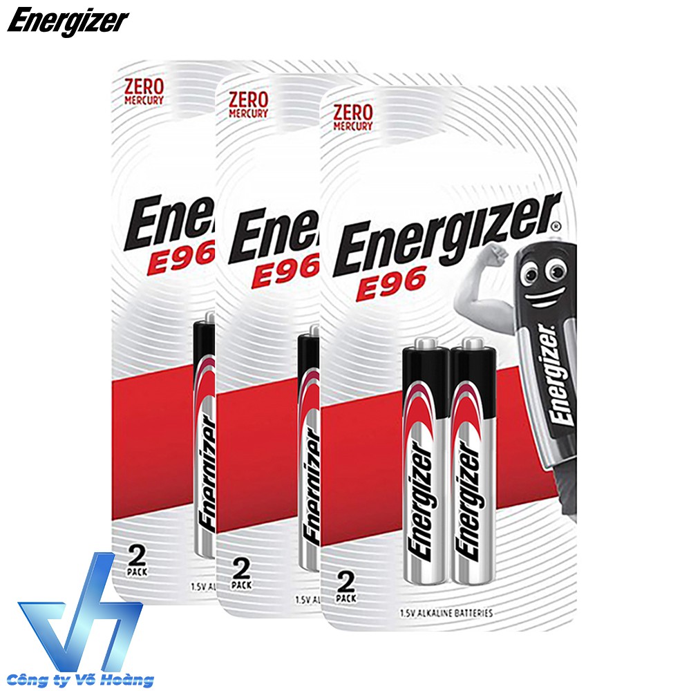 Bộ 6 pin Energizer AAAA E96 1.5V Alkaline (Bạc)