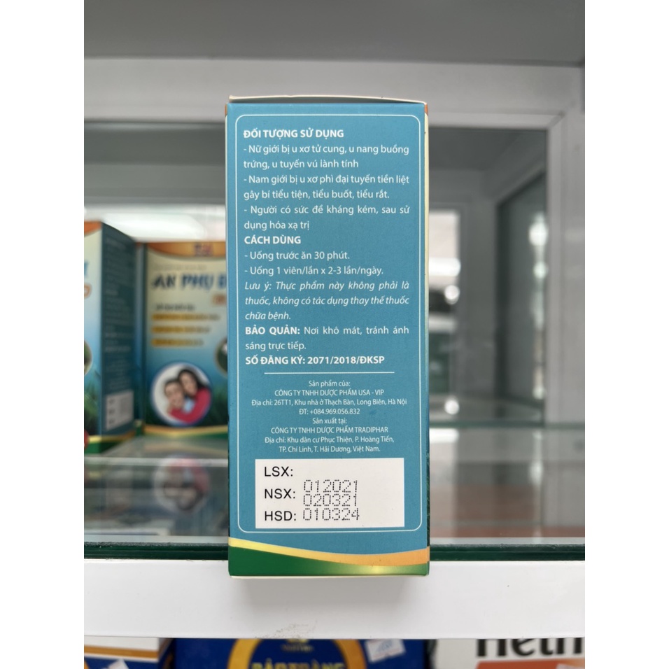An Phụ Đan Gold - Hỗ Trợ U Xơ Lành Tính , U Nang Buồng Trứng