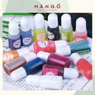 15 màu pha resin epoxy trong 10g lên màu đẹp