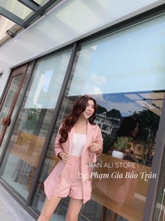 Set áo vest + quần short