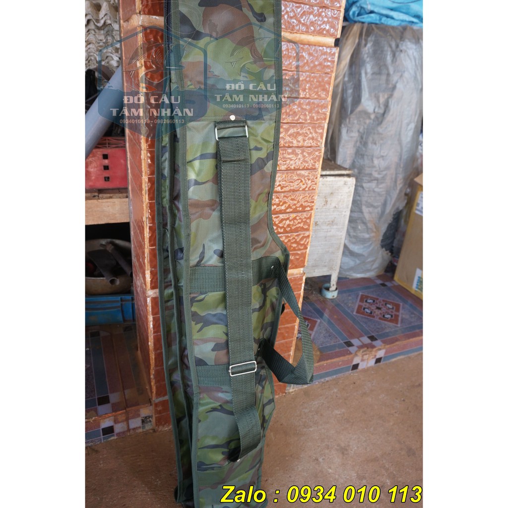 Bao đựng cần câu 2 ngăn màu camo Abu Garcia