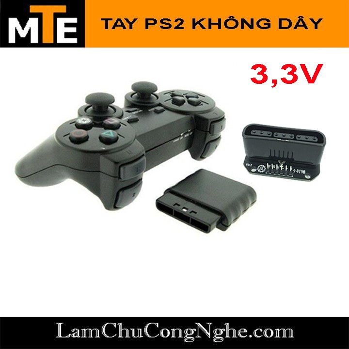 Tay cầm chơi game Ps2 không dây có sẵn mạch chuyển đổi arduino điều khiển robot | WebRaoVat - webraovat.net.vn