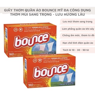 [TÁCH LẺ] GIẤY THƠM BOUNCE MỸ