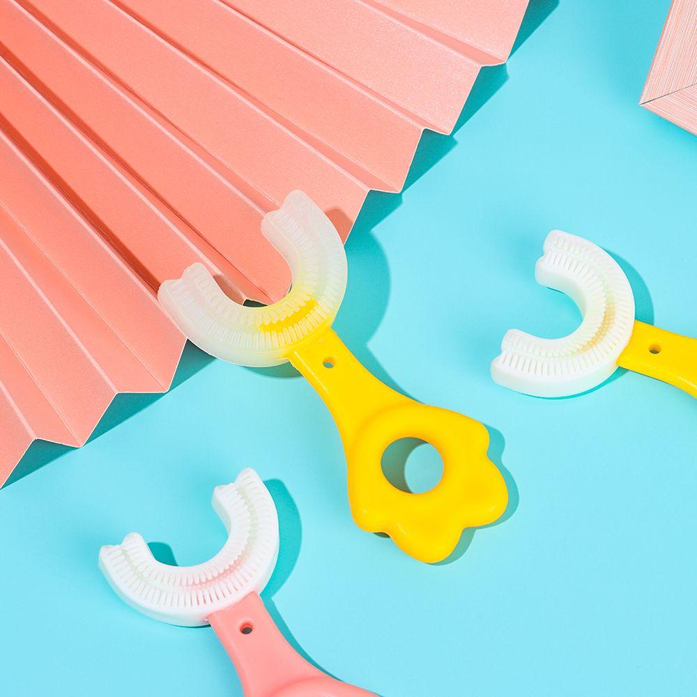 NIUYOU Bàn Chải Đánh Răng Hình Chân Mèo Xinh Xắn Cho Bé