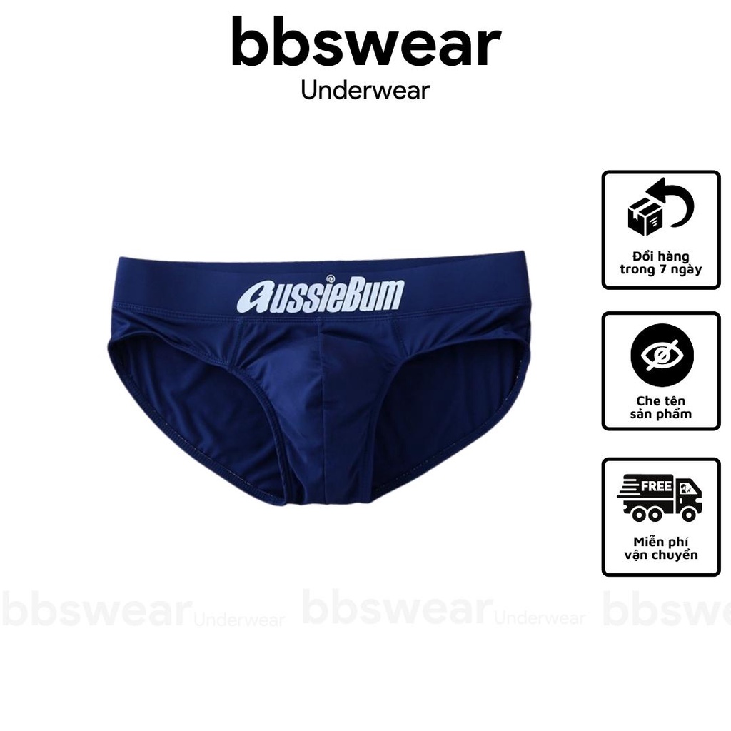 Quần lót nam tam giác AUSSIEBUM thun lạnh cao cấp - Quần sịp nam thun mát 4 chiều