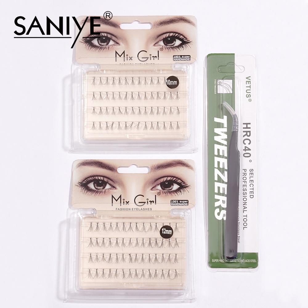 [Hàng mới về] Hộp lông mi giả ba chiều Saniye trang điểm tự nhiên tiện dụng | BigBuy360 - bigbuy360.vn