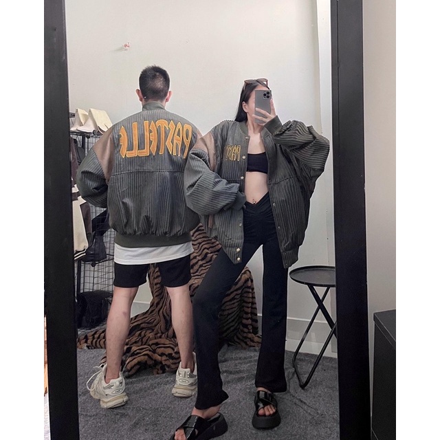 ÁO KHOÁC BOMBER VARSITY PAPA
