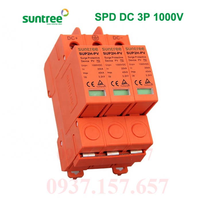 Chống sét lan truyền Suntree 500V DC-1500V DC 20-40KA