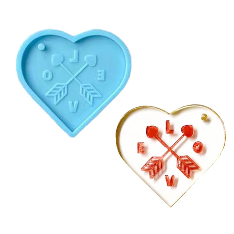 Khuôn Silicone Bóng Làm Móc Khóa DIY