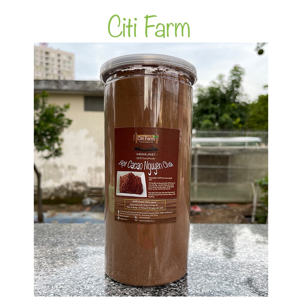 0.5 KG Bột Cacao Dak Lak Nguyên Chất