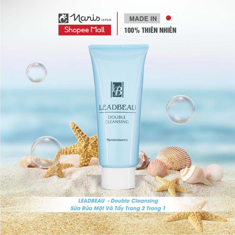 Sữa rửa mặt tẩy trang Naris Leadbeau Double Cleansing 100g/1 chai