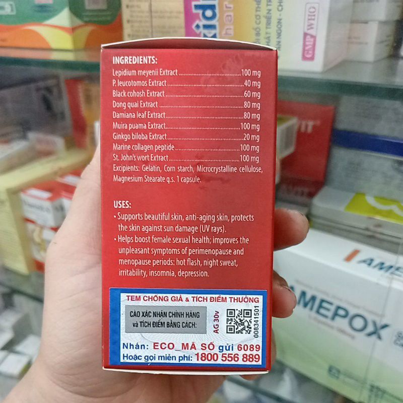 ✅ [Chính Hãng] Angela Gold Thực phẩm hỗ trợ làm đẹp và chống lão hoá da
