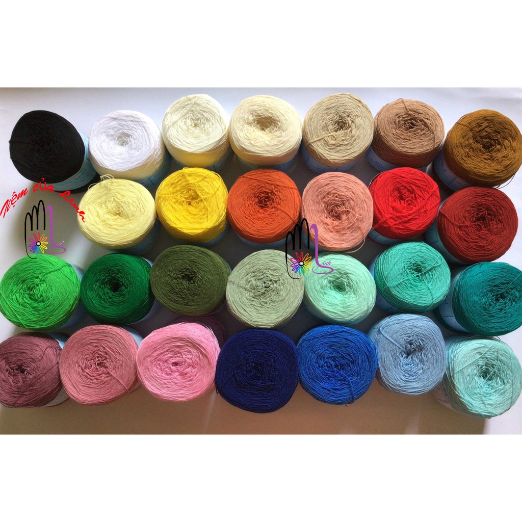SỢI MÙA HÈ THÁI LAN SAHASIN SUMMER SUPER SOFT đan móc áo váy mùa hè  cuộn 200g